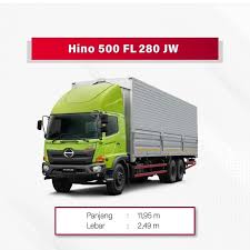 Harga & Spesifikasi Hino 500 FL 280 JW Euro 4 | Tronton Wingbox Terpanjang